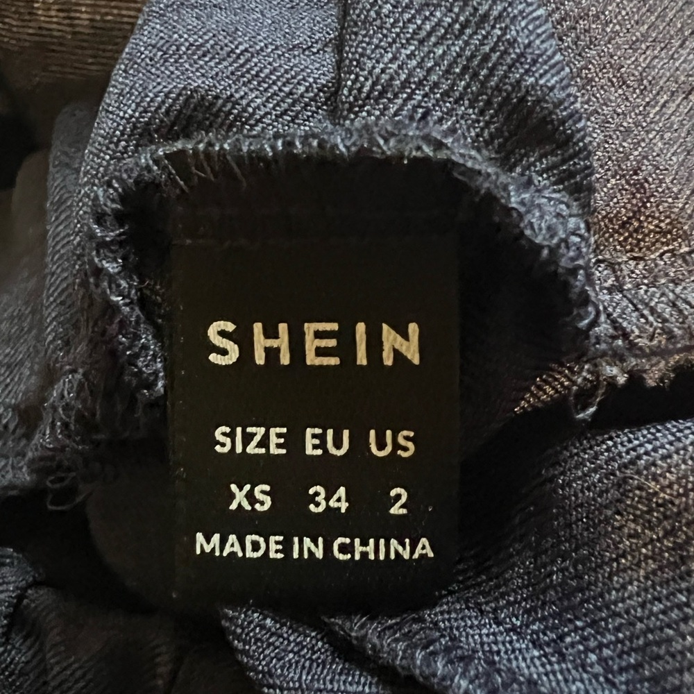 SHEIN Blue Wide Leg Jumpsuit, New, never worn, no tags. - Picture 8 of 9